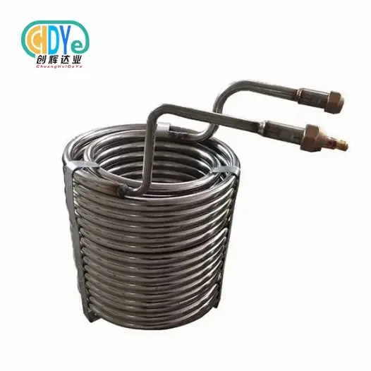 titanium coil tube