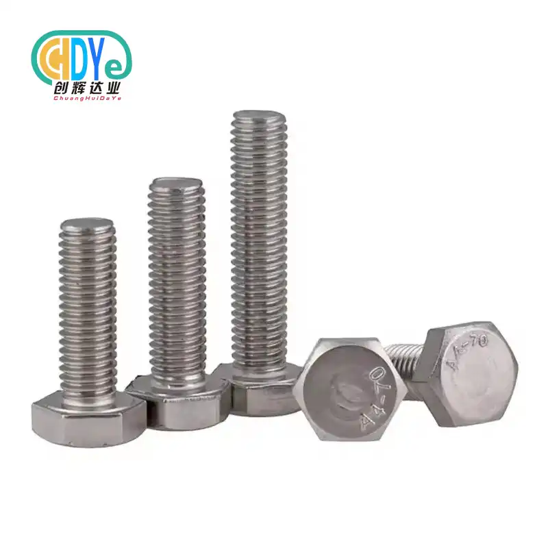 Hexagonal titanium screws